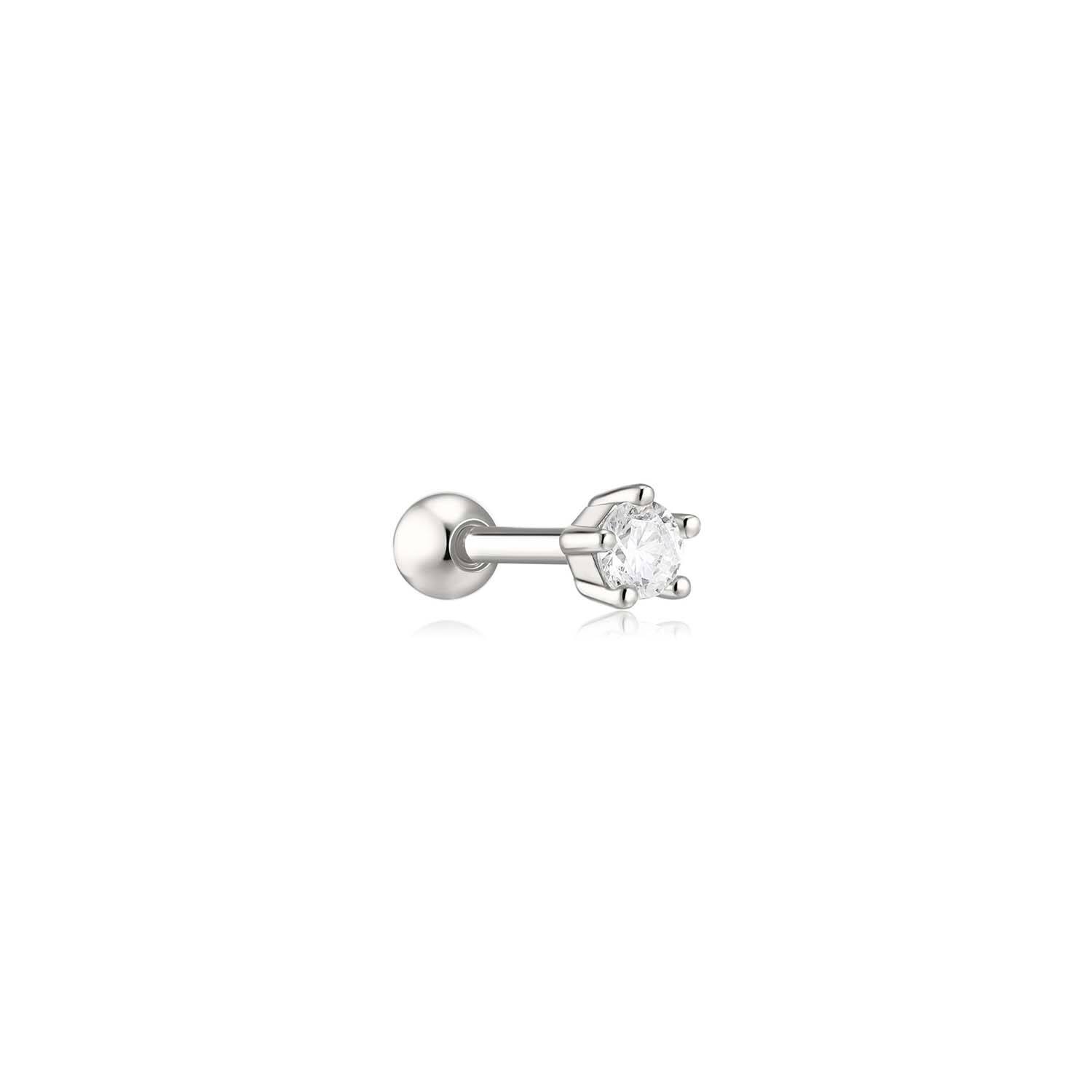  Fairy Dust - Créoles - Argent / Rhodié - Zircone